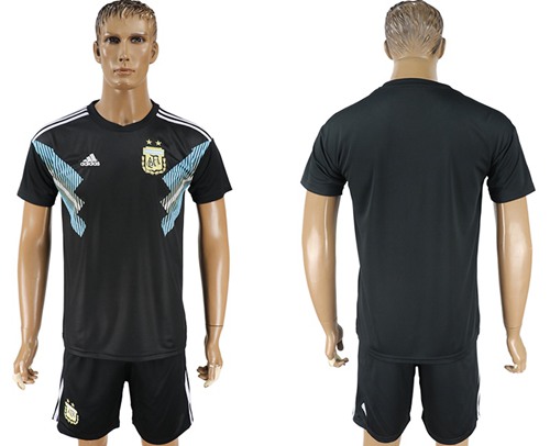 Argentina Blank Away Soccer Country Jersey